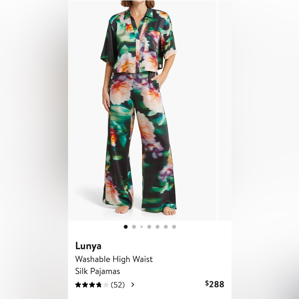 Lunya Silk Pajama set